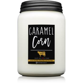 Milkhouse Candle Co. Farmhouse Caramel Corn illatos gyertya 737 g