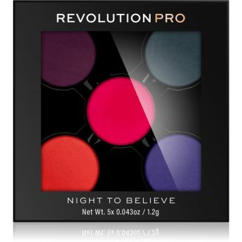 Revolution PRO Refill szemhéjpúder utántöltő árnyalat Night to Believe 6 g