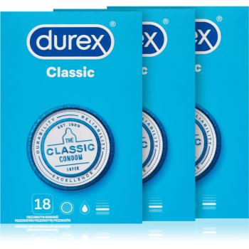 Durex Classic 2+1 óvszerek 54 db