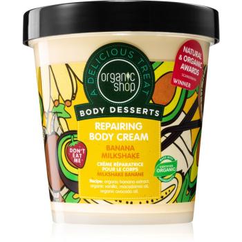Organic Shop Body Desserts Banana Milkshake regeneráló testkrém 450 ml