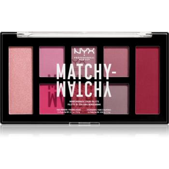 NYX Professional Makeup Matchy-Matchy szemhéjfesték paletta árnyalat 05 Berry Mauve 15 g