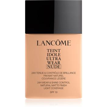 Lancôme Teint Idole Ultra Wear Nude könnyű mattító make-up árnyalat 01 Beige Albâtre 40 ml