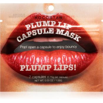 KOCOSTAR Plump Lip Capsule Mask hidratáló maszk az ajkakra kapszulás 7x0,15 g