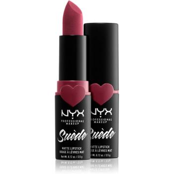 NYX Professional Makeup Suede Matte Lipstick mattító rúzs árnyalat 34 Vintage 3.5 g