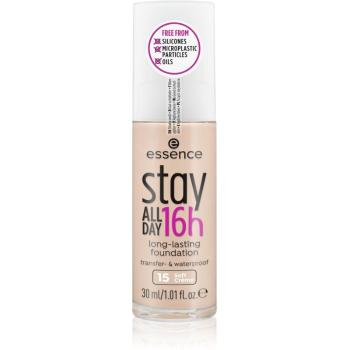 Essence Stay ALL DAY 16h vízálló make-up árnyalat 15 Soft Creme 30 ml