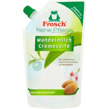 Frosch Creme Soap Almond Milk folyékony szappan utántöltő 500 ml