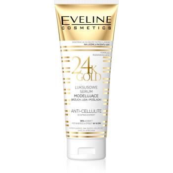 Eveline Cosmetics Slim Extreme 24k Gold modellező szérum hasra, combokra és csípőre 250 ml