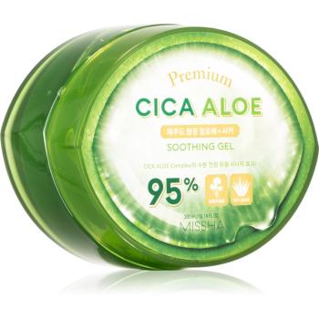 Missha Premium Cica Aloe hidratáló és nyugtató gél Aloe Vera tartalommal 300 ml