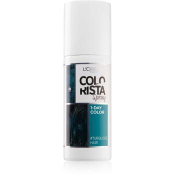 L’Oréal Paris Colorista Spray hajfesték spray -ben árnyalat Turquoise 75 ml