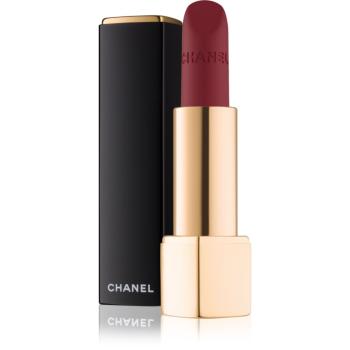 Chanel Rouge Allure Velvet bársonyos rúzs matt hatással árnyalat 63 Nightfall 3.5 g