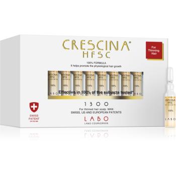 Crescina 1300 Re-Growth hajnövekedést serkentő ápolás uraknak 1300 20 x 3.5 ml