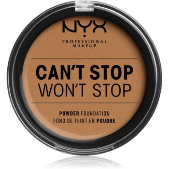 NYX Professional Makeup Can't Stop Won't Stop púderes make-up árnyalat 12.7 Neutral Tan 10.7 g