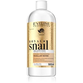 Eveline Cosmetics Royal Snail micellás víz regeneráló hatással 500 ml