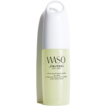 Shiseido Waso Quick Matte Moisturizer mattító gél hidratáló hatással nem tartalmaz olajat 75 ml