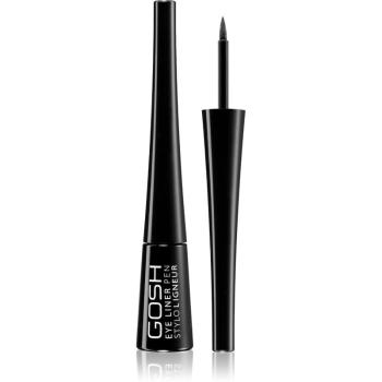 Gosh Eye Liner Pen ultra-fekete szemhéjtus árnyalat Black 2.5 ml