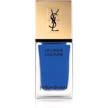 Yves Saint Laurent La Laque Couture körömlakk árnyalat 18 Bleu Majorelle 10 ml