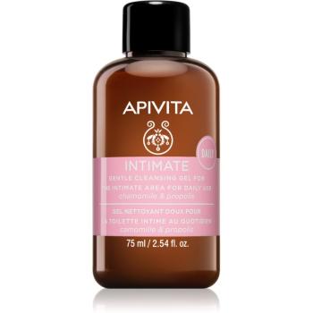 Apivita Intimate Care Chamomile & Propolis gyengéd gél az intim higiéniához mindennapi használatra 75 ml