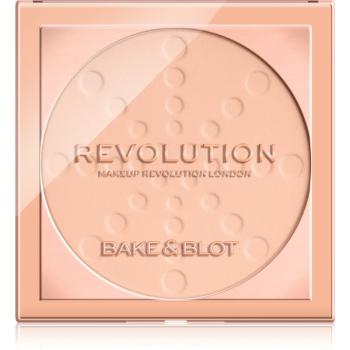 Makeup Revolution Bake & Blot hosszan tartó fixáló púder árnyalat Lace 5.5 g