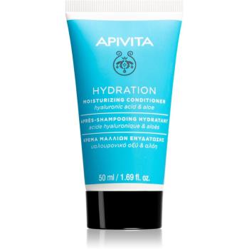 Apivita Holistic Hair Care Hyaluronic Acid & Aloe hidratáló kondicionáló minden hajtípusra 50 ml