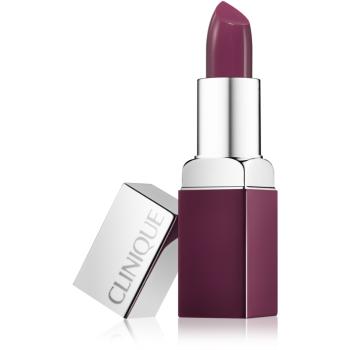 Clinique Pop™ Matte Lip Colour + Primer mattító rúzs + alapozó bázis 2 az 1-ben árnyalat 07 Pow Pop 3.9 g