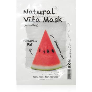 Too Cool For School Natural Vita Mask Hydrating Watermelon hidratáló gézmaszk 23 g