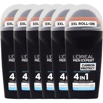 L’Oréal Paris Men Expert Carbon Protect golyós dezodor roll-on (takarékos kiszerelés)