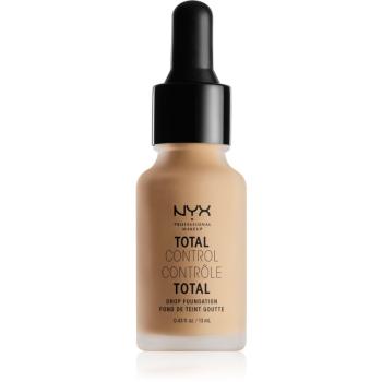 NYX Professional Makeup Total Control Drop Foundation make-up árnyalat 09 Medium Olive 13 ml