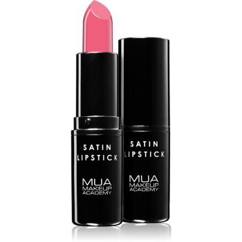 MUA Makeup Academy Satin selyem rúzs árnyalat Romance 3.2 g