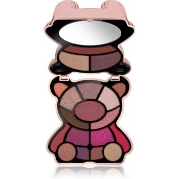 I Heart Revolution Teddy Bear szemhéjfesték paletta árnyalat Rosie 14.4 g