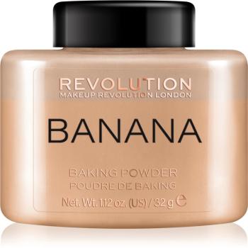 Makeup Revolution Baking Powder porpúder árnyalat Banana 32 g