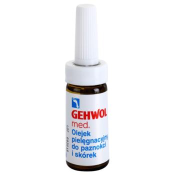 Gehwol Med védő olaj, amely megvédi a bőrt és a körmöket a gombás fertőzésektől 15 ml
