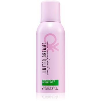 Benetton United Dreams for her Love Yourself spray dezodor hölgyeknek 150 ml