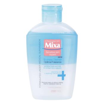 MIXA Optimal Tolerance kétkomponensű sminklemosó szemre 125 ml