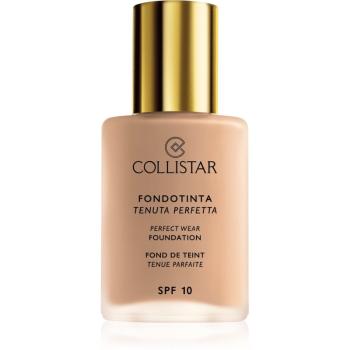 Collistar Perfect Wear Foundation vízálló folyékony make-up SPF 10 árnyalat 3.1 Sand 30 ml