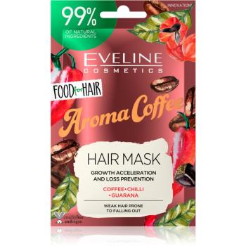 Eveline Cosmetics Food for Hair Aroma Coffee erősítő maszk a gyenge, hullásra hajlamos hajra 20 ml
