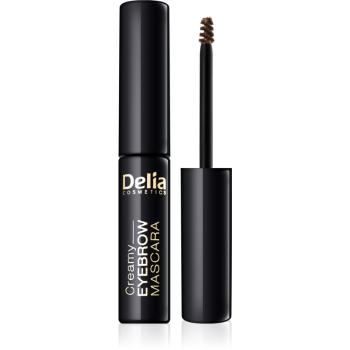 Delia Cosmetics Eyebrow Expert szemöldök és szempillaspirál árnyalat Brown 4 ml