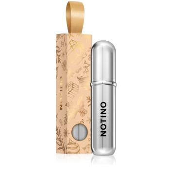 Notino Travel szórófejes parfüm utántöltő palack limitált kiadás Silver 5 ml
