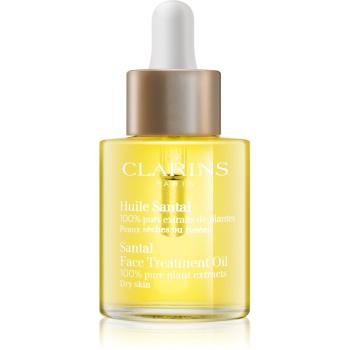 Clarins Santal Face Treatment Oil nyugtató és regeneráló olaj száraz bőrre 30 ml