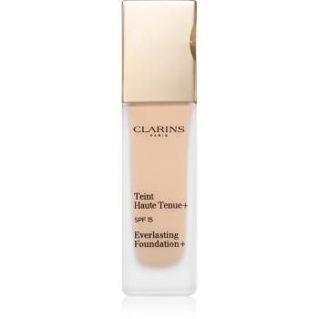Clarins Everlasting Foundation+ hosszan tartó folyékony make-up SPF 15 árnyalat 108 Sand 30 ml