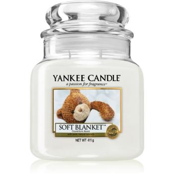 Yankee Candle Soft Blanket illatos gyertya Classic kis méret 411 g