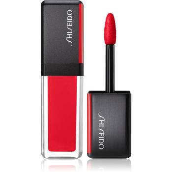 Shiseido LacquerInk LipShine folyékony rúzs a hidratálásért és a fényért árnyalat 304 Techno Red 6 ml