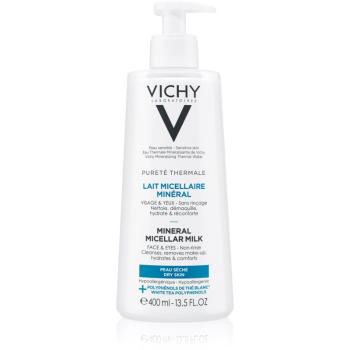 Vichy Pureté Thermale ásványi micelláris tej száraz bőrre 400 ml
