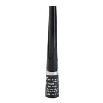 Rimmel Exaggerate Eyeliner szemhéjtus árnyalat 100% Black 2.5 ml