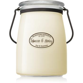 Milkhouse Candle Co. Creamery Tobacco & Honey illatos gyertya 624 g