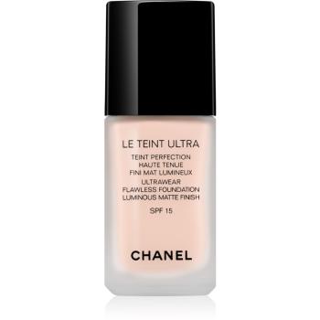 Chanel Le Teint Ultra tartós matt make-up SPF 15 árnyalat 22 Beige Rosé 30 ml