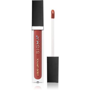 Sigma Beauty Untamed Liquid Lipstick tartós matt folyékony rúzs árnyalat Dapper 6 g