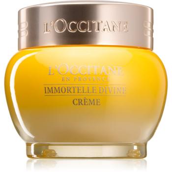 L’Occitane Immortelle Divine Cream bőrkrém a ráncok ellen 50 ml