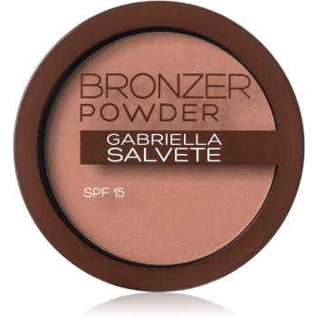 Gabriella Salvete Bronzer Powder bronzosító púder SPF 15 árnyalat 02 8 g