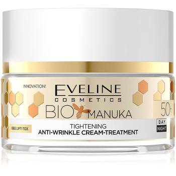 Eveline Cosmetics Bio Manuka feszesítő és fiatalító krém 50+ 50 ml
