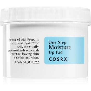 Cosrx One Step Moisture arctisztító peeling párnácskát hidratáló hatással 70 db
